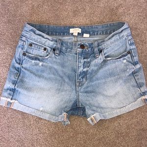 J. Crew jean shorts